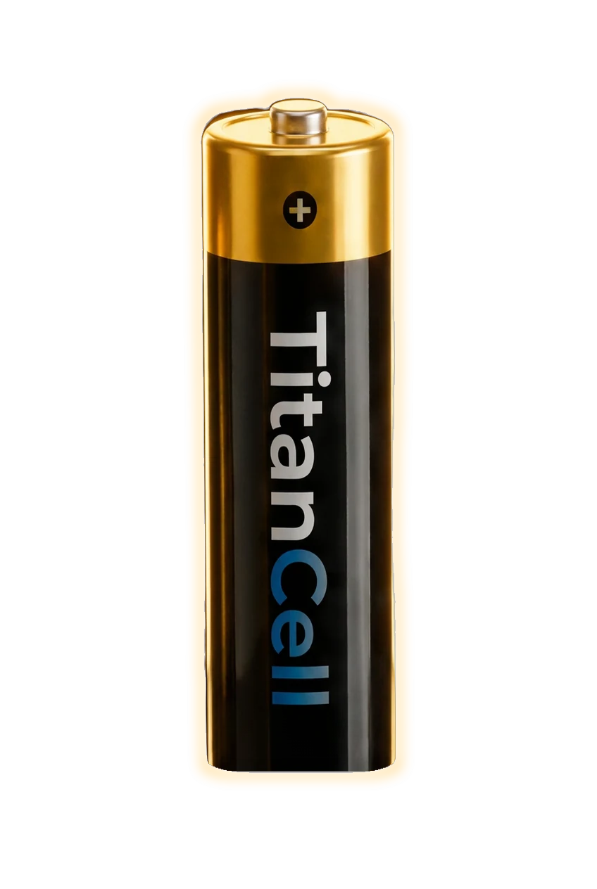 TitanCell Heavy Duty AA battery